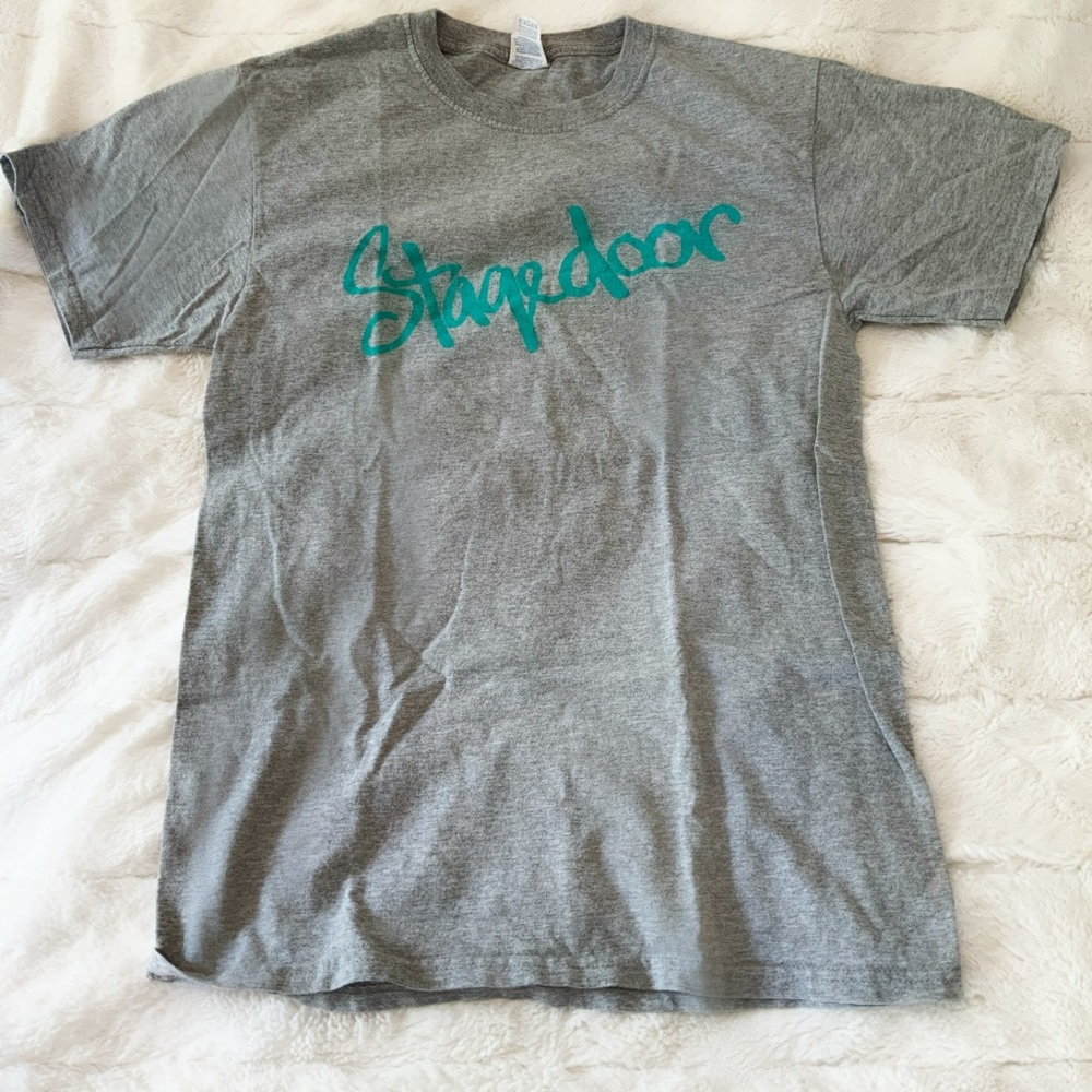 Blue logo t shirt